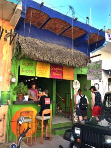 Orangy juice sayulita mexico