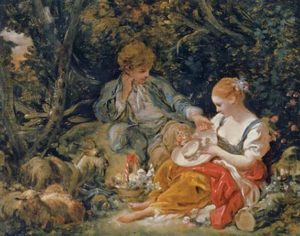 Francois Boucher, Young Lovers